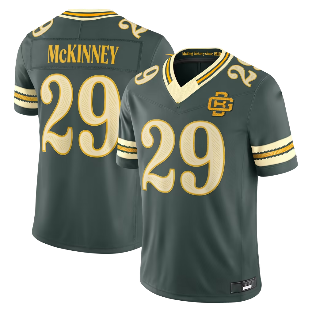 Davalo GB.Packers #29 Xavier McKinney Green 2026 Rivalries Collection Limited Stitched Jerseys