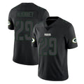 Davalo GB.Packers #29 Xavier McKinney Player Black Impact Limited Home Game Stitched Jerseys