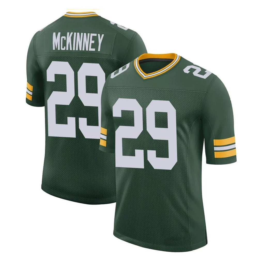 Davalo GB.Packers #29 Xavier McKinney Player Green Limited Classic Home Game Stitched Jerseys