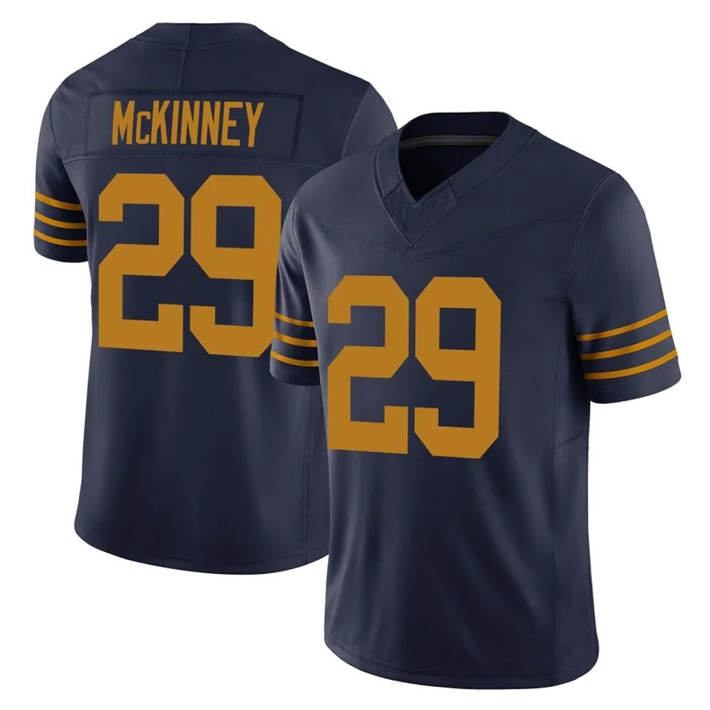 Davalo GB.Packers #29 Xavier McKinney Player Navy The 1923 Classic Vapor F.U.S.E. Home Game Stitched Jerseys