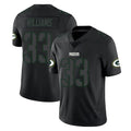 Davalo GB.Packers #33 Evan Williams Player Black Impact Limited Home Game Stitched Jerseys