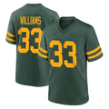 Davalo GB.Packers #33 Evan Williams Player Green Alternate Home Game Stitched Jerseys