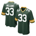 Davalo GB.Packers #33 Evan Williams Player Green Home Game Stitched Jerseys