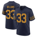 Davalo GB.Packers #33 Evan Williams Player Navy The 1923 Classic Home Game Stitched Jerseys