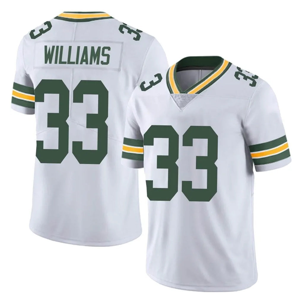 Davalo GB.Packers #33 Evan Williams Player White Vapor Untouchable Limited Home Game Stitched Jerseys