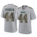 Davalo GB.Packers #44 Zaire Franklin Player Gray Atmosphere Fashion Home Game Stitched Jerseys
