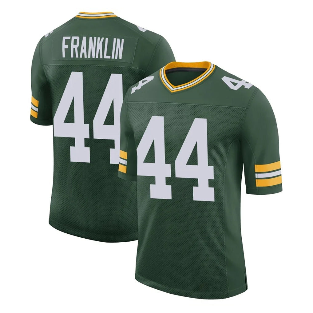 Davalo GB.Packers #44 Zaire Franklin Player Green Limited Classic Home Game Stitched Jerseys