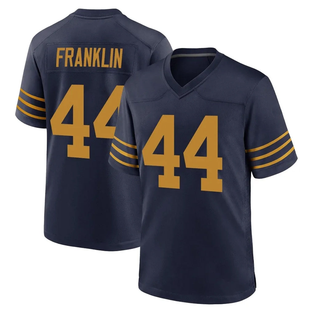 Davalo GB.Packers #44 Zaire Franklin Player Navy The 1923 Classic Home Game Stitched Jerseys