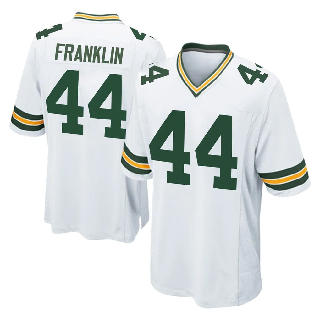 Davalo GB.Packers #44 Zaire Franklin Player White Home Game Stitched Jerseys