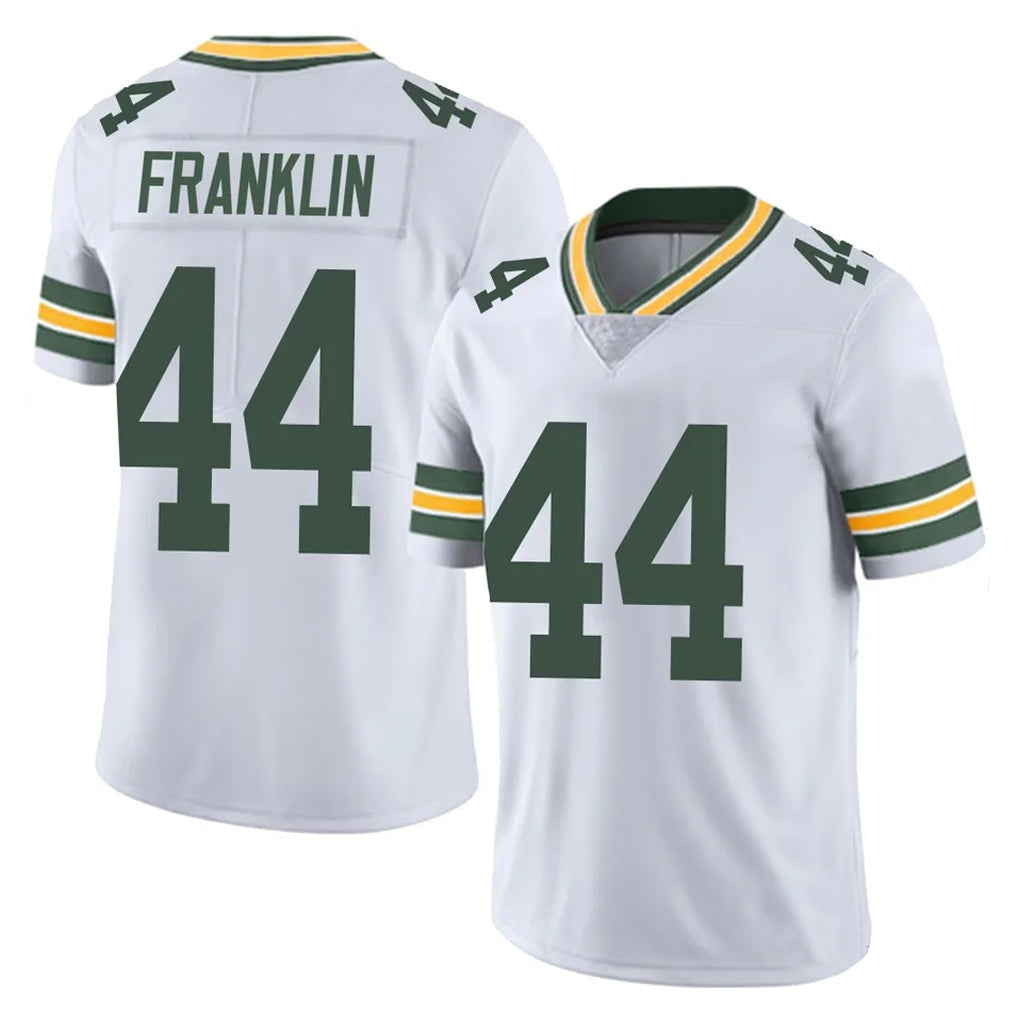Davalo GB.Packers #44 Zaire Franklin Player White Vapor Untouchable Limited Home Game Stitched Jerseys