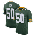 Davalo GB.Packers #50 Zach Tom Player Green Limited Classic Home Game Stitched Jerseys