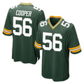 Davalo GB.Packers #56 Edgerrin Cooper Player Green Home Game Stitched Jerseys