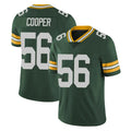 Davalo GB.Packers #56 Edgerrin Cooper Player Green Vapor Untouchable Limited Home Game Stitched Jerseys