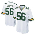 Davalo GB.Packers #56 Edgerrin Cooper Player White Home Game Stitched Jerseys