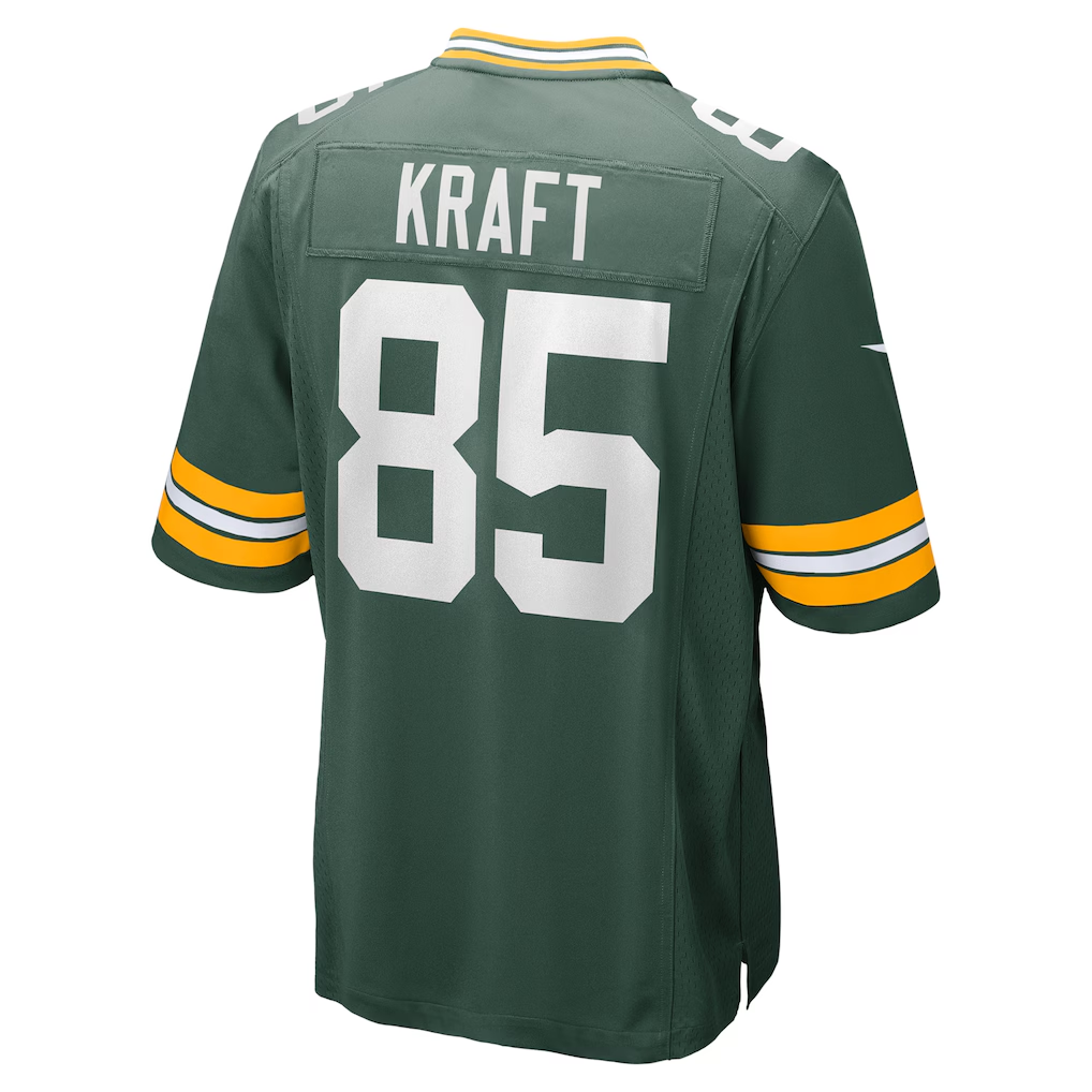 Davalo GB.Packers #85 Tucker Kraft Green Game Stitched Jerseys
