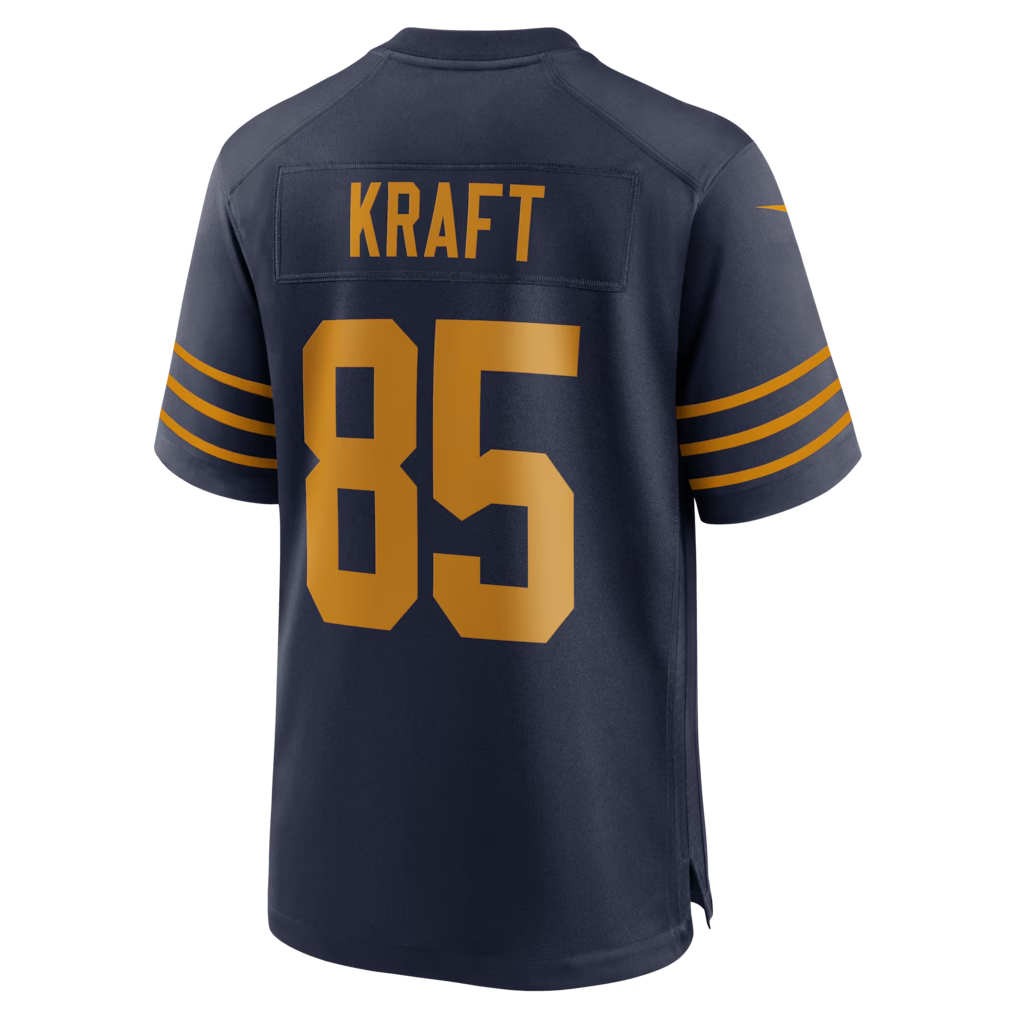 Davalo GB.Packers #85 Tucker Kraft Green Vapor Untouchable Stitched Limited Jerseys