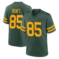 Davalo GB.Packers #85 Tucker Kraft Player Green Alternate Home Game Stitched Jerseys