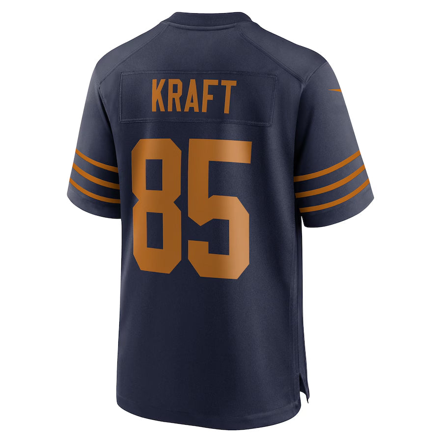 Davalo GB.Packers #85 Tucker Kraft Player Navy The 1923 Classic Game Stitched Jerseys