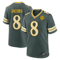 Davalo GB.Packers #8 Josh Jacobs Green 2026 Rivalries Collection Game Stitched Jerseys
