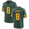 Davalo GB.Packers #8 Josh Jacobs Player Green Home Replica Stitched Jerseys