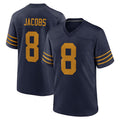 Davalo GB.Packers #8 Josh Jacobs Player Navy The 1923 Classic Game Stitched Jersey