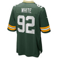 Davalo GB.Packers #92 Reggie White Player Green Home Game Stitched Jerseys