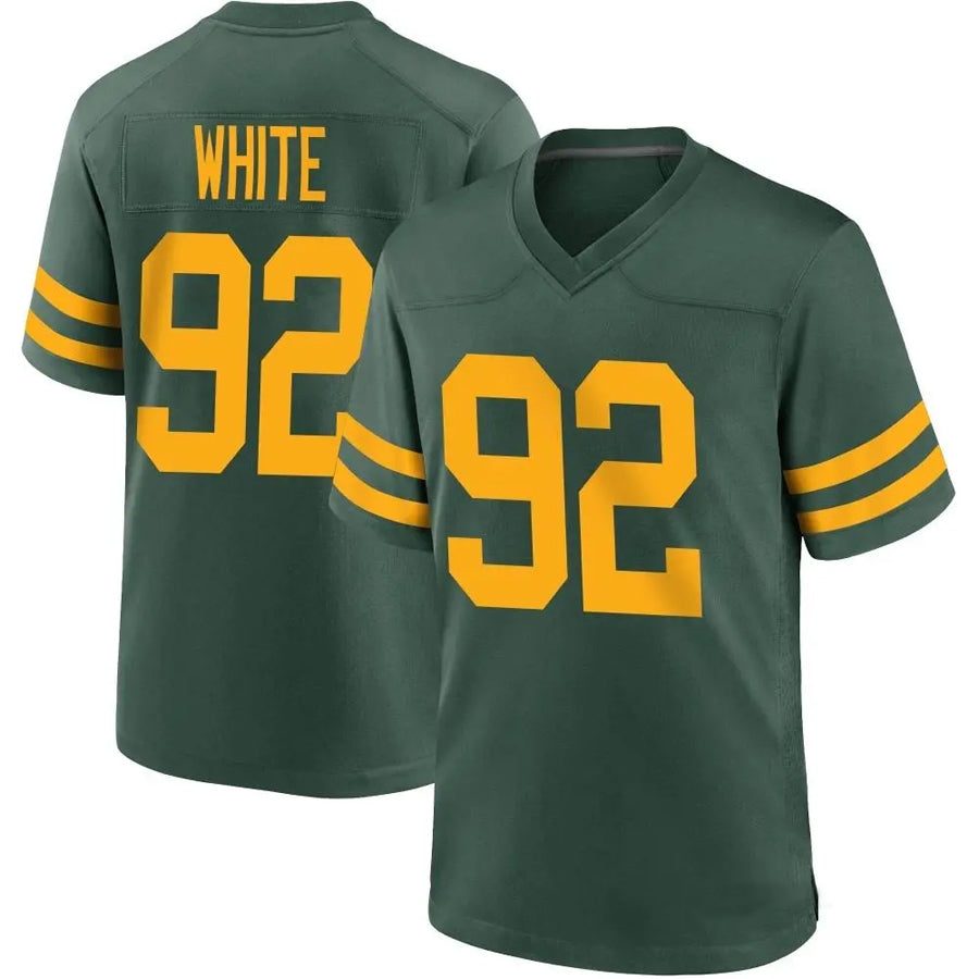 Davalo  GB.Packers #92 Reggie White Player Limited Green Alternate Vapor Stitched Jerseys
