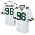 Davalo GB.Packers #98 Javon Hargrave Player White Home Game Stitched Jerseys