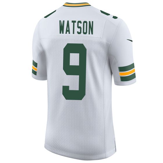Davalo GB.Packers #9 Christian Watson Away Limited Stitched Jerseys