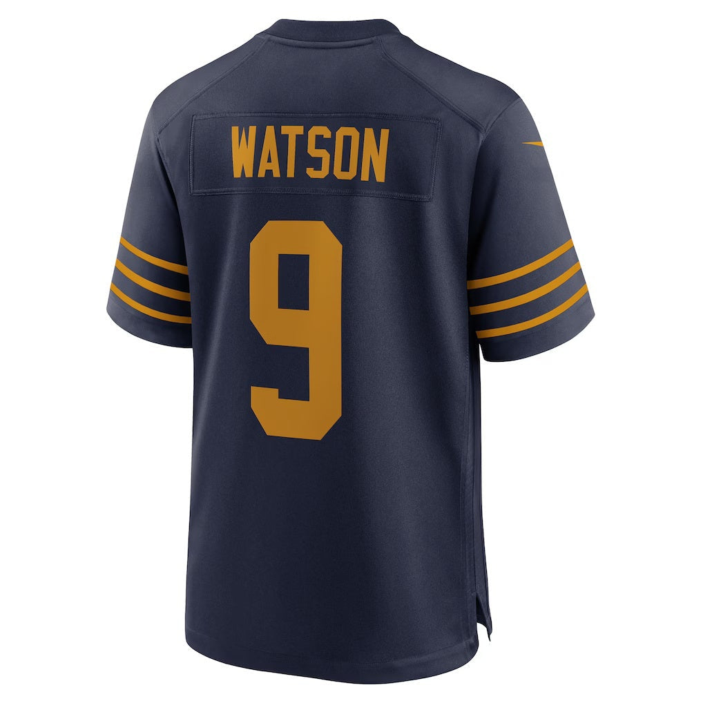 Davalo GB.Packers #9 Christian Watson Navy The 1923 Classic Game Stitched Jerseys