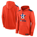 Davalo H.Astros Orange Club Fleece Pullover Hoodie Blank Player Stitched Jerseys