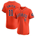 Davalo H.Astros #11 Cam Smith Player Orange Home Limited Elite Stitched Jerseys