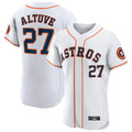 Davalo H.Astros #27 Jose Altuve Player White Limited Elite Home Stitched Jerseys
