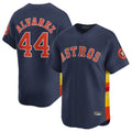 Davalo H.Astros #44 Yordan Alvarez Player Navy Home Limited Stitched Jerseys