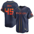 Davalo H.Astros #45 Tatsuya Imai Player Navy City Connect Home Limited Stitched Jerseys