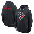 Davalo H.Texans Navy Sideline Standard Home Dri-FIT Hoodie Blank Player Stitched Jerseys