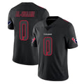 Davalo H.Texans #0 Azeez Al-Shaair Player Black Impact Limited Game Stitched Jerseys