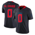 Davalo H.Texans #0 Azeez Al-Shaair Player Navy Limited 2nd Alternate Vapor F.U.S.E. Home Game Stitched Jerseys