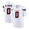 Davalo H.Texans #0 Azeez Al-Shaair Player White Home Game Stitched Jerseys