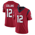 Davalo H.Texans #12 Nico Collins Player Red Limited Vapor Untouchable Home Game Stitched Jerseys