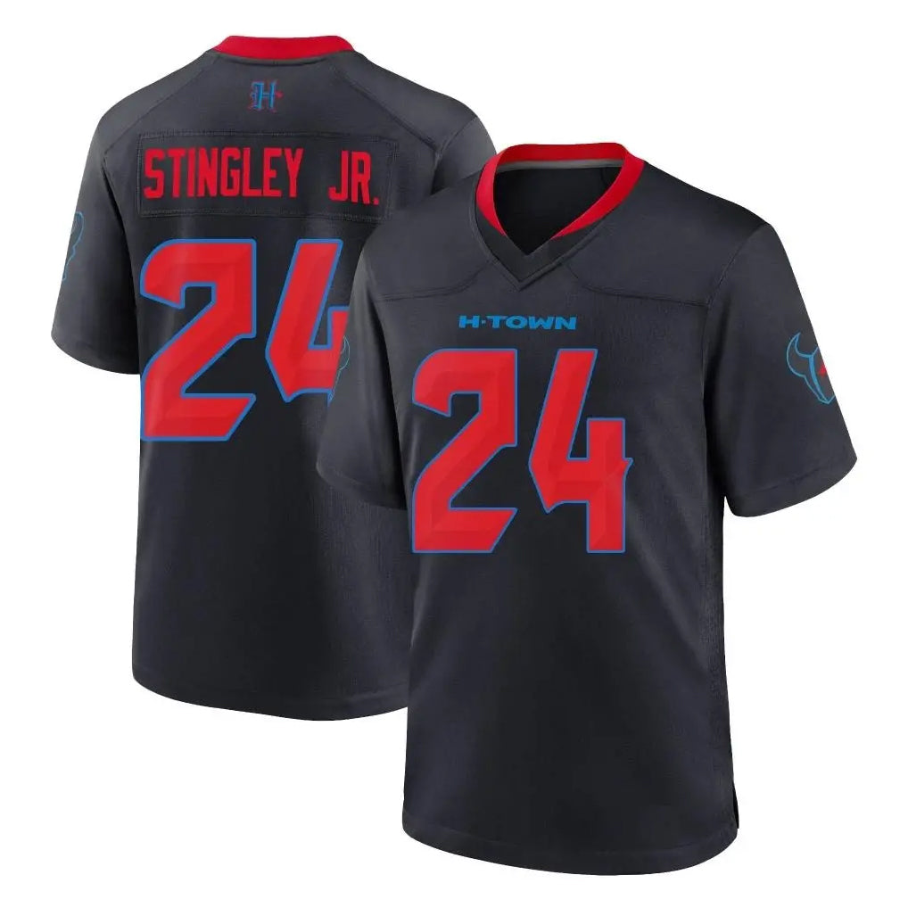 Davalo H.Texans #24 Derek Stingley Jr. Player Navy 2nd Alternate Home Game Stitched Jerseys