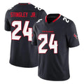 Davalo H.Texans #24 Derek Stingley Jr. Player Navy Limited Alternate Vapor F.U.S.E. Home Game Stitched Jerseys