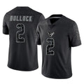 Davalo H.Texans #2 Calen Bullock Player Black Reflective Limited Game Stitched Jerseys
