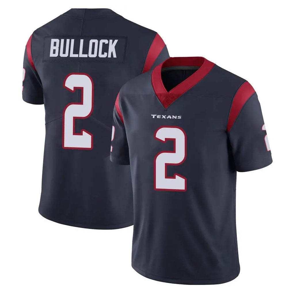 Davalo H.Texans #2 Calen Bullock Player Navy Limited Vapor Untouchable Home Game Stitched Jerseys