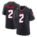Davalo H.Texans #2 Calen Bullock Player Navy Team Home Game Stitched Jerseys