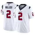 Davalo H.Texans #2 Calen Bullock Player White Limited Vapor F.U.S.E. Home Game Stitched Jerseys
