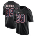 Davalo H.Texans #39 Henry To'oTo'o Player Black Fashion Home Game Stitched Jerseys