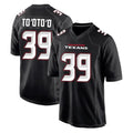 Davalo H.Texans #39 Henry To'oTo'o Player Carbon Black Fashion Home Game Stitched Jerseys
