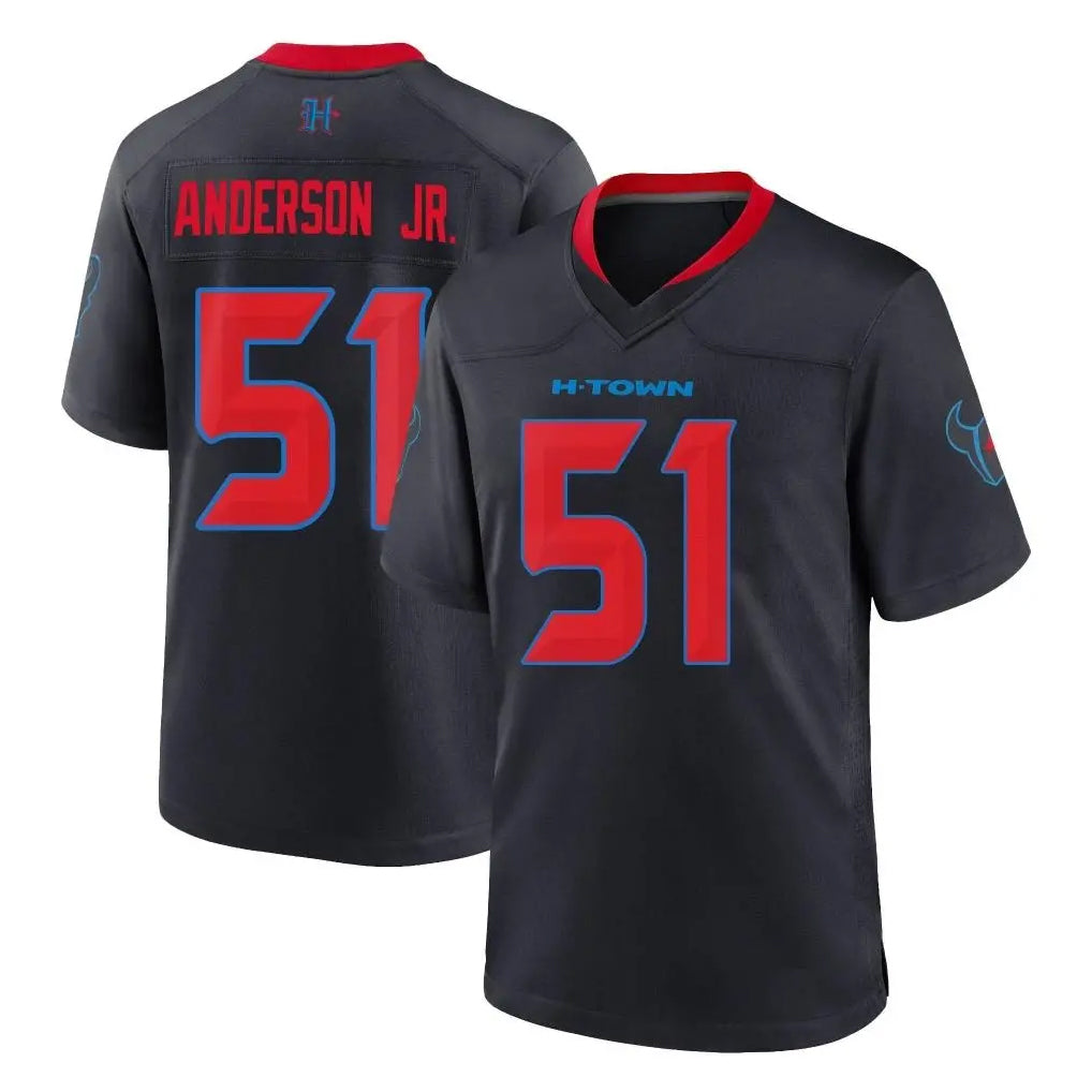 Davalo H.Texans #51 Will Anderson Jr. Player Navy 2nd Alternate Home Game Stitched Jerseys