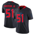 Davalo H.Texans #51 Will Anderson Jr. Player Navy Limited 2nd Alternate Vapor F.U.S.E. Home Game Stitched Jerseys